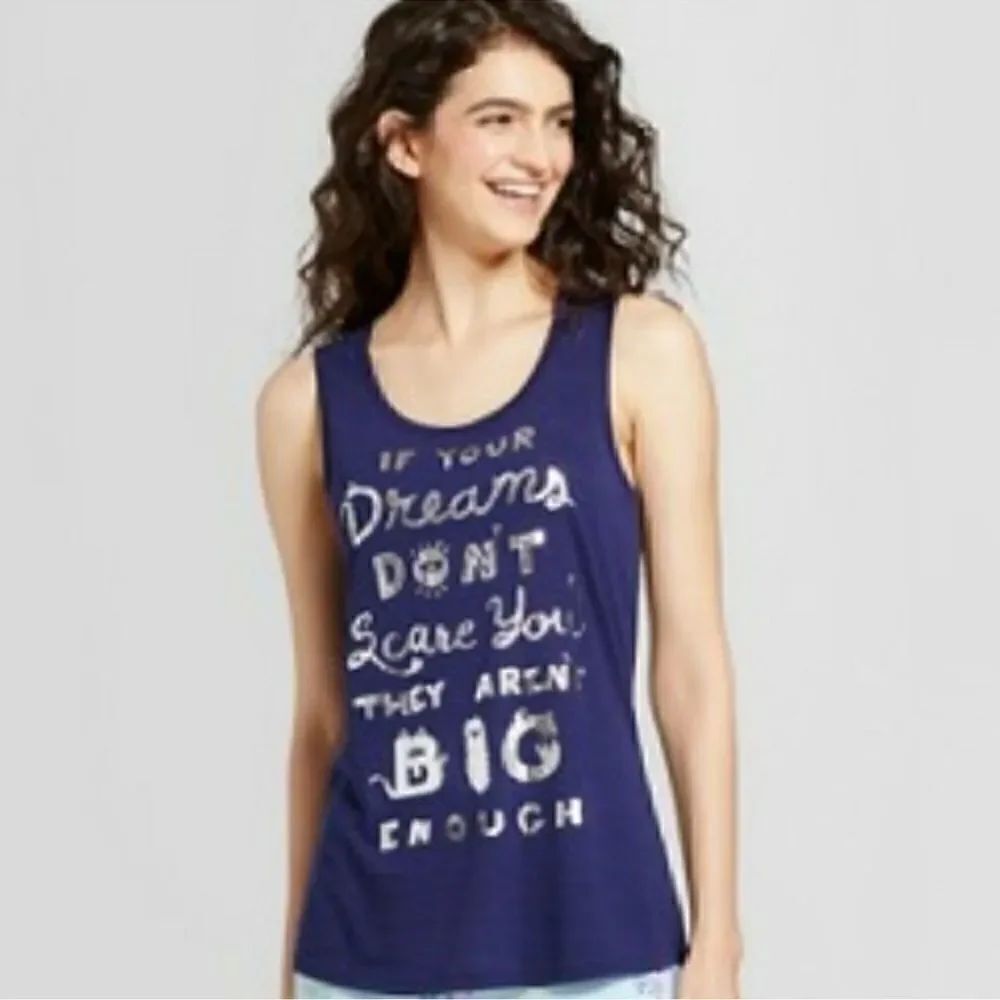 Disney Monster's Inc themed sleep tank top size XL